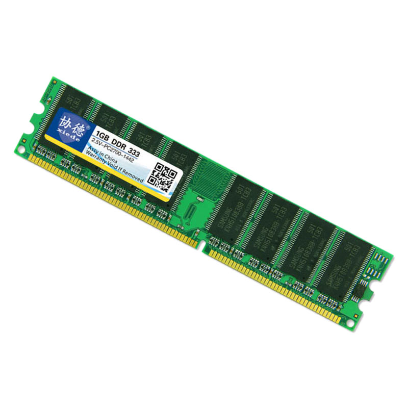 Ram Memory Module - A72Z Xiede คอมพิวเตอร์ตั้งโต๊ะหน่วยความจำโมดูลแรม Ddr 333 1Gb