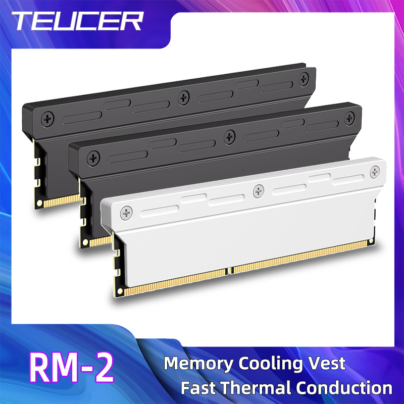 Ddr4 Desktop Ram - TEUCER คอมพิวเตอร์ RAM หน่วยความจําฮีทซิงค์ Cooler พร้อมแผ่นนําความร้อนสําหรับเดสก์ท็อปพีซีหน่วยความจํา