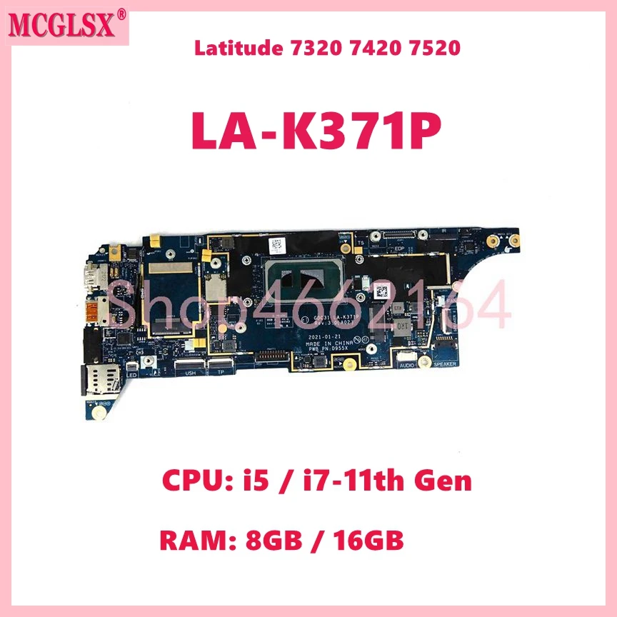 Ddr4 8Gb - LA-K371P เมนบอร์ดสำหรับแล็ปท็อป รองรับ CPU รุ่น I5