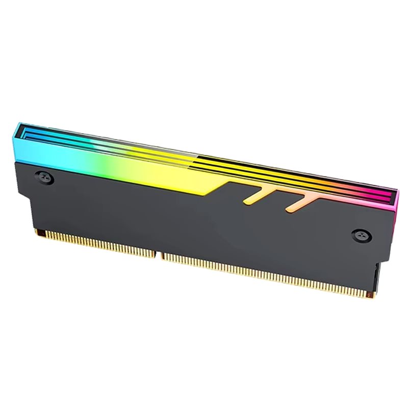 Ddr3 Ram - ฮีทซิงค์ระบายความร้อนหน่วยความจำคอมพิวเตอร์แบบกระจกอินฟินิตี้ 5V ARGB ดีไซน์ใหม่ ออกแบบชุดเกราะ RAM