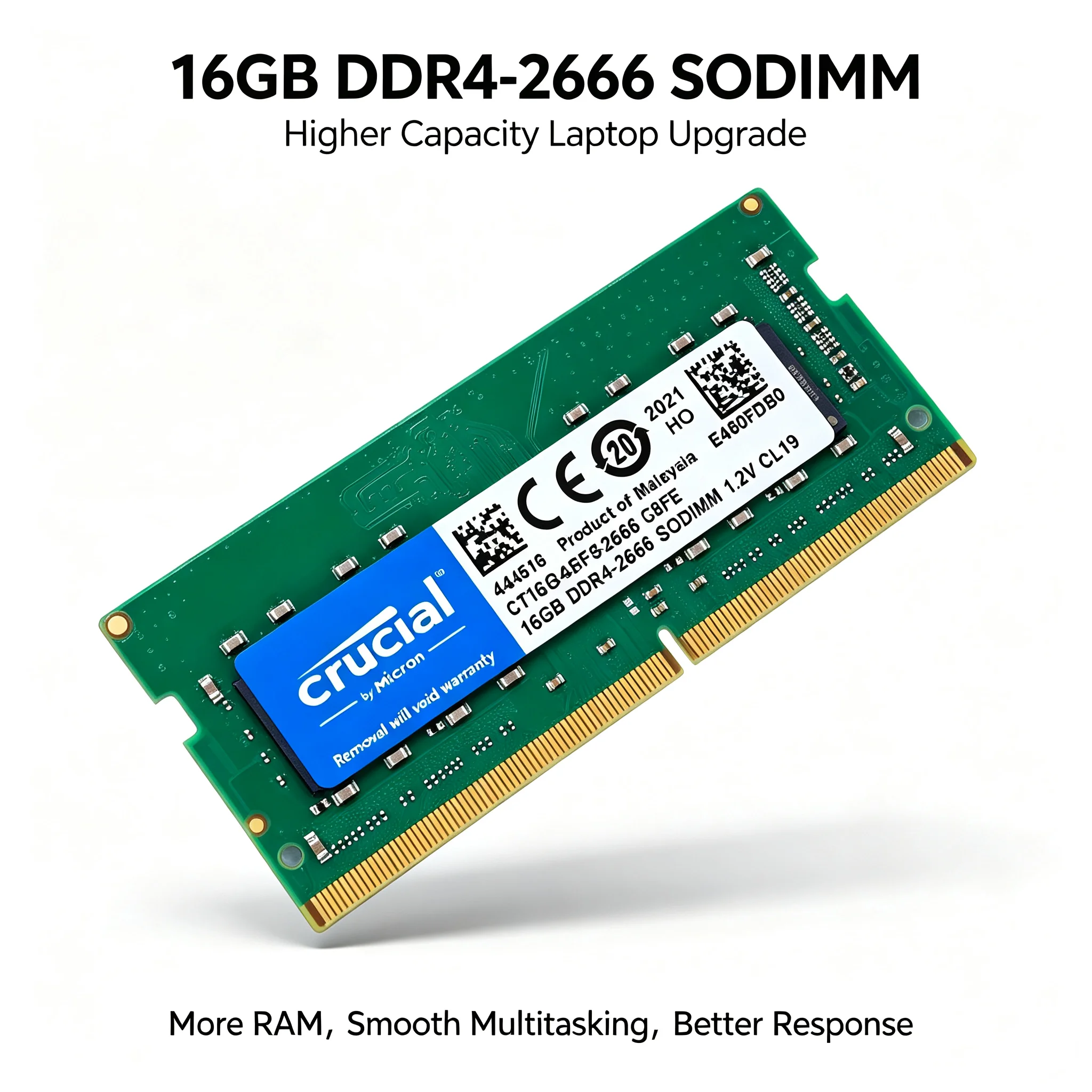 Crucial แรมสำหรับแล็ปท็อป DDR4 - Sodimm Ddr4 บทวิจารณ์และราคา