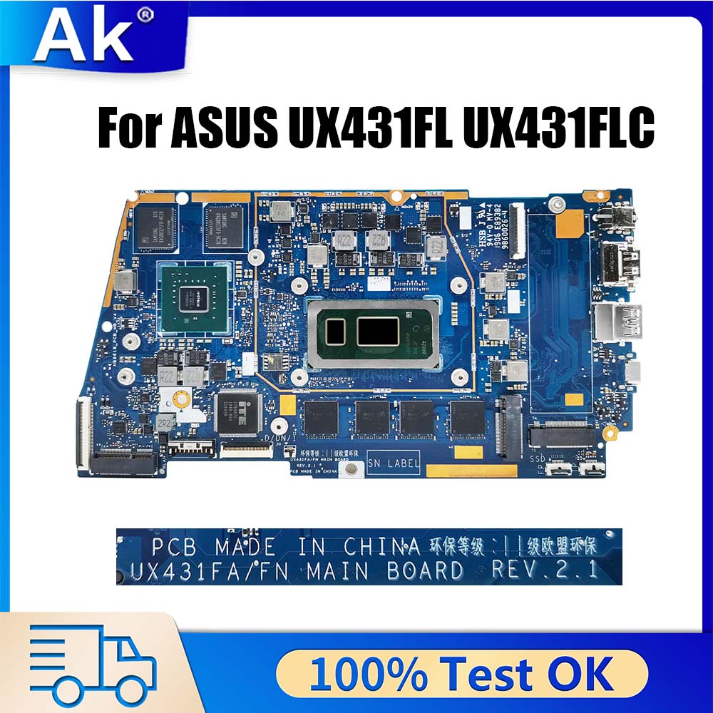UX431FA UX431FNเมนบอร์ดสําหรับ - Ddr4 8Gb บทวิจารณ์และราคา