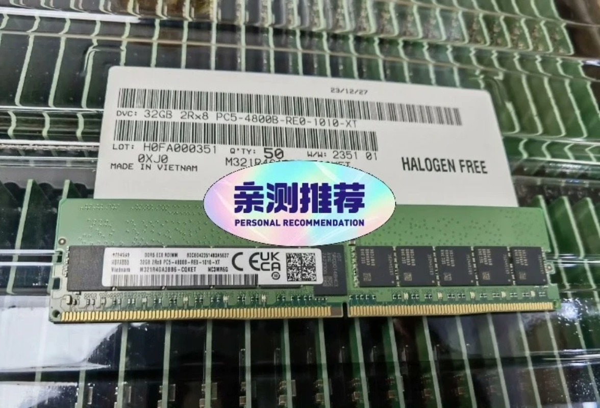 แรมเซิร์ฟเวอร์ Samsung 32GB DD - Ecc Ram Server บทวิจารณ์และราคา