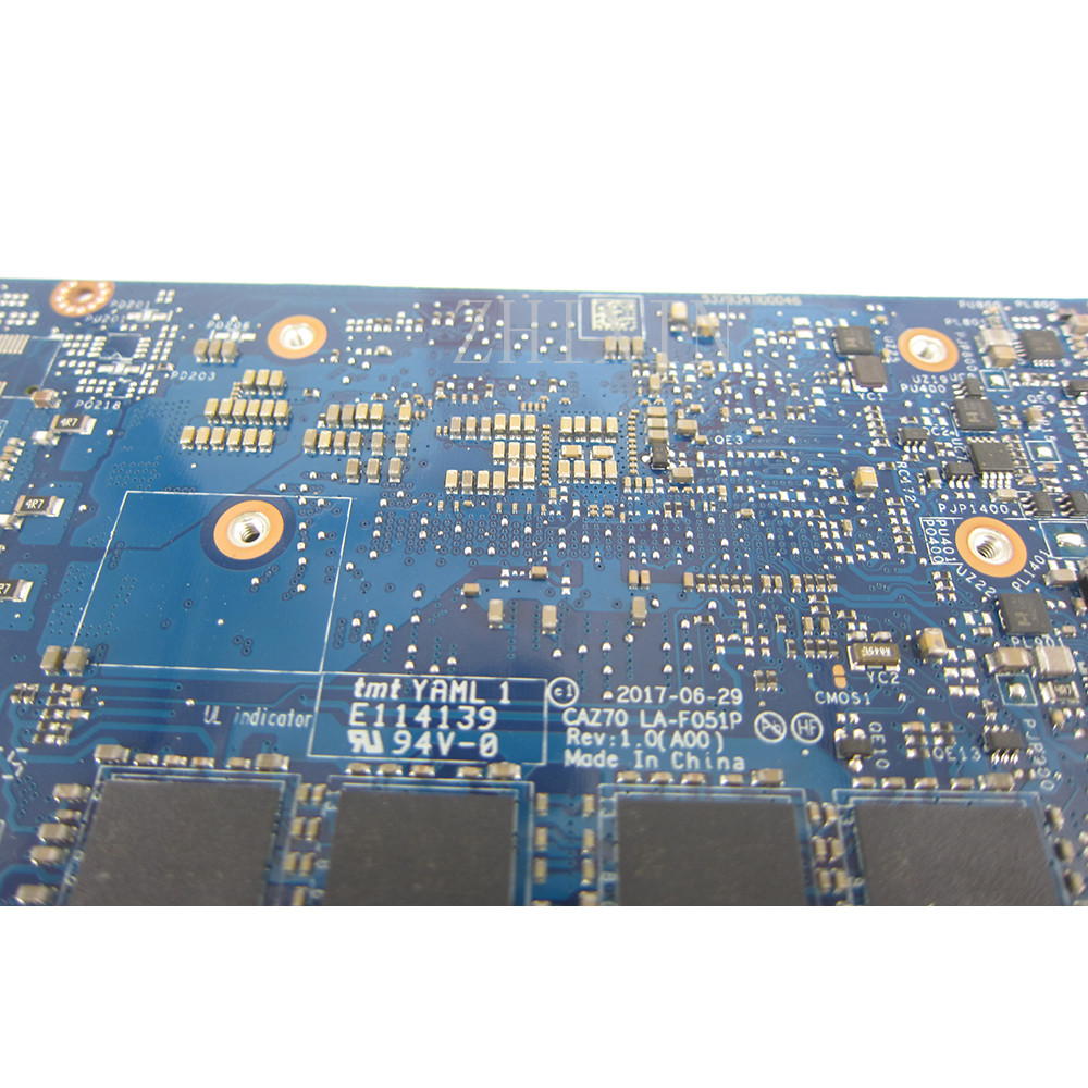 LA-F051P สำหรับ DELL XPS 13 93 - Ddr4 8Gb บทวิจารณ์และราคา